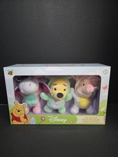 Disney Winnie The Pooh Pascua Clip-On Peluche Set Bunny Pooh, Piglet & Eeyore
