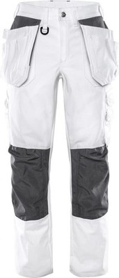 Fristads Handwerker-Hose Handwerker Baumwoll-Hose Damen 259 BM Weiß -  Neu