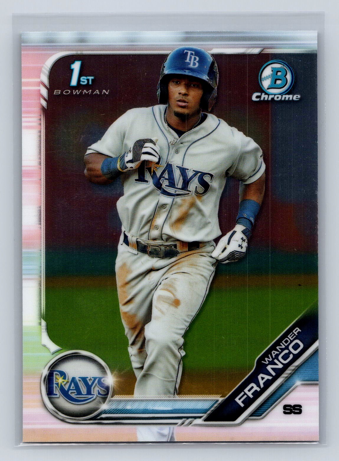 2019 Bowman #BCP-100 Wander Franco Chrome Prospects 1st bowman