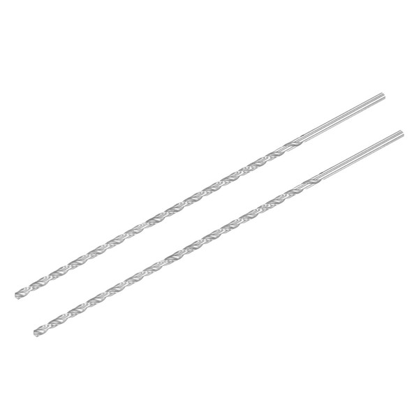 2Stk Spiralbohrer Hss Extra Lange Twist Bohrer 3,5Mm Bohrdurchmesser 200Mm LäNge-image