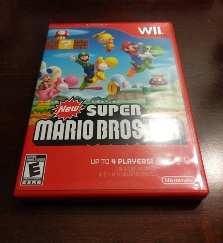 New ListingNew Super Mario Bros. Wii (Nintendo Wii 2009) Authentic Complete CIB