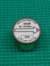 BIRD 100W 50-125 MHz 100B ELEMENT SLUG FOR MODEL 43 WATTMETER