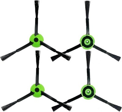 4 Pack Replacement Parts Side Brushes Compatible with iRobot Roomba I J E Combo