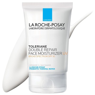 LA ROCHE POSAY TOLERAINE DOUBLE REPAIR FACE MOISTURIZER CREAM 3.3 OZ (Pack Of 3)