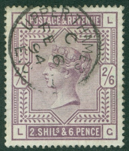 SG 178 2/6 Flieder. Schön gest. mit einer Upperthames CDS, 6. Februar 1894. Gute Farbe..