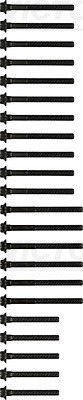 Victor Reinz 14-32031-02 Cylinder Head Bolt Set for Daewoo Mercedes-Benz Mult