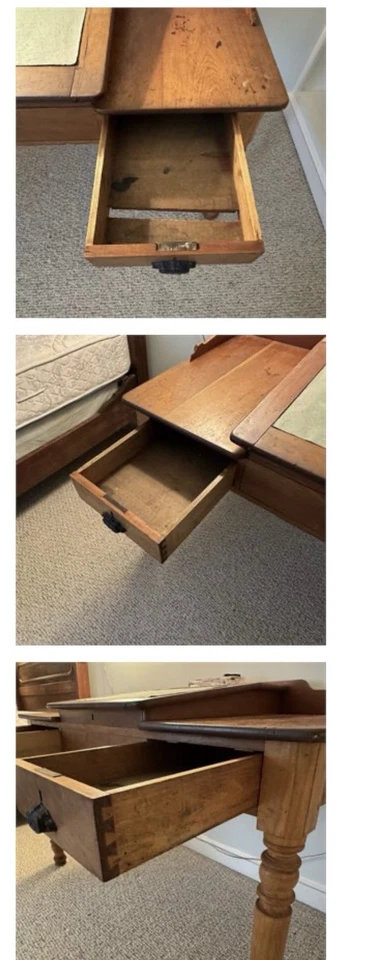 Escritorio inclinado del siglo XIX Foto 4 de 4