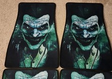 Joker Universal Cloth Car Floor Mats Batman Dc Accesories