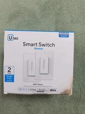 Smart 3 Way Dimmer Switch, Smart Wifi Mesh Dimmable Light Switch Compatible 2 PK