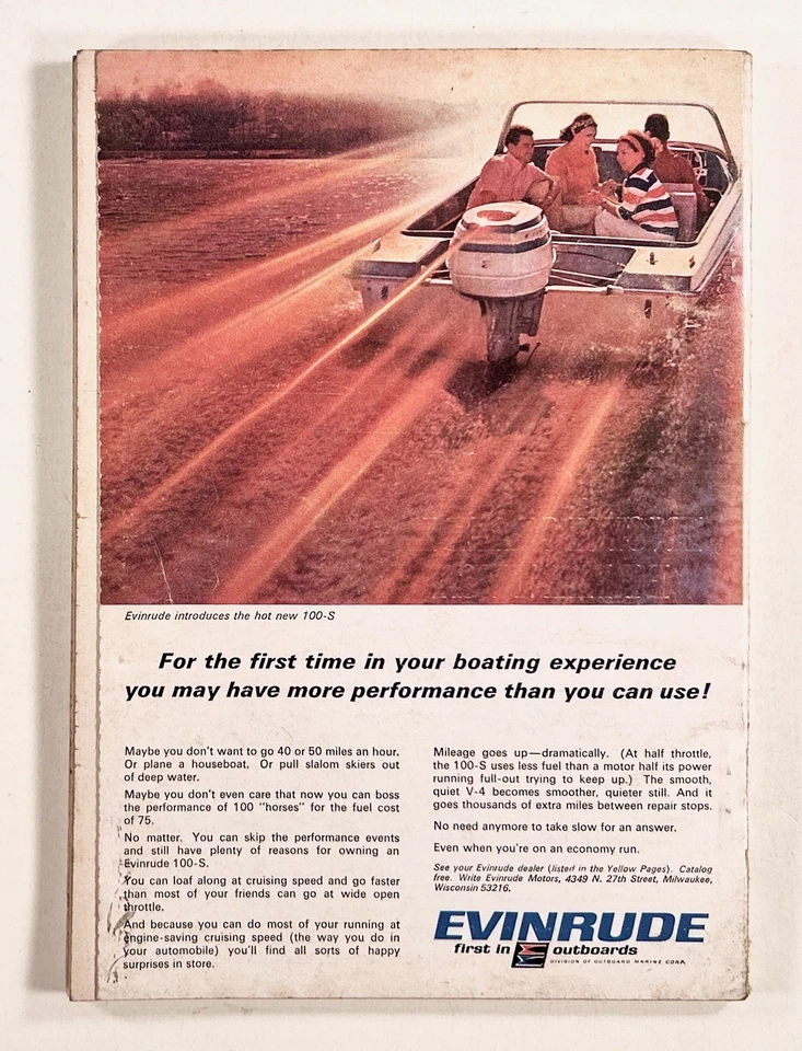 1966 Apr POPULAR SCIENCE Wankel Rotary Engine WERNHER VON BRAUN Alcohol HI-FI - Image 2 of 4