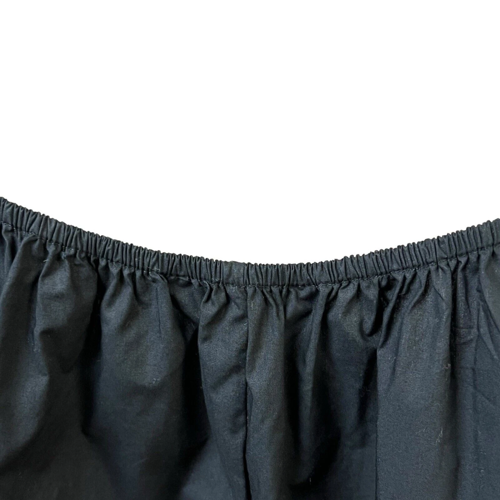 VALENTINO Top Zara taglia XS nero popeline argento strass maglione dolcevita chic glam