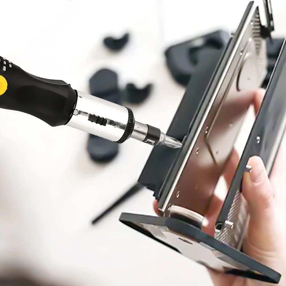 Ratschenschraubendreher -Set Vielseitiges Reparaturwerkzeug Für Computer - Bild 4 von 4