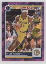 2023 Panini NBA Hoops Premium Stock Purple Ice Prizm 63/149 Oscar Tshiebwe 1e3h