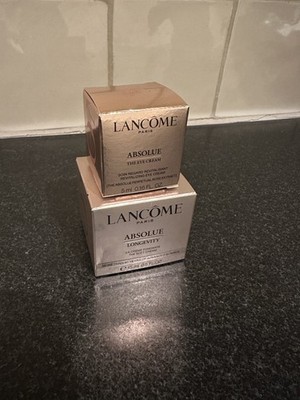 LANCOME Absolue Longevity The Soft Cream 15mL & Absolute Eye Creme