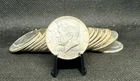 Full Roll (20) 40% Silver Kennedy Half Dollars (Circulated Condition)