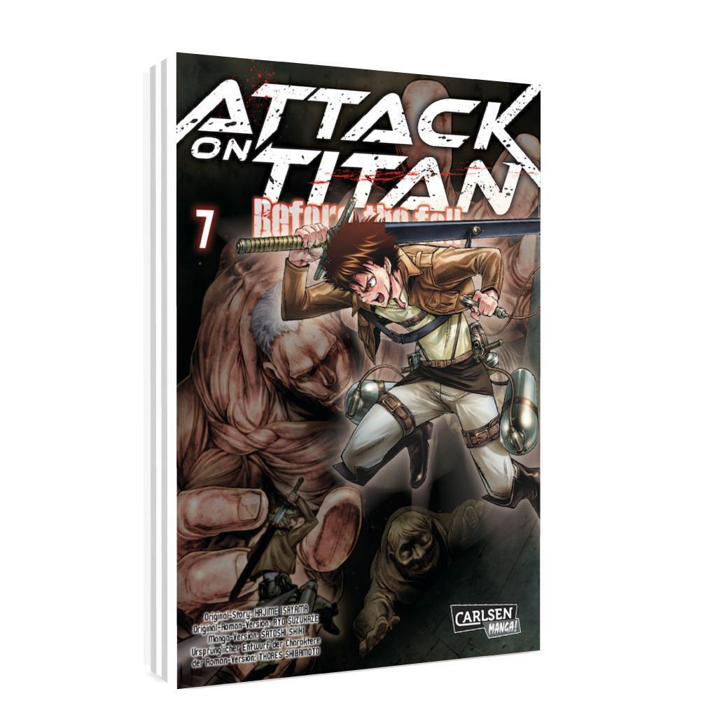 Thumbnail - Hajime Isayama / Attack On Titan - Before The Fall 7 / 9783551743763