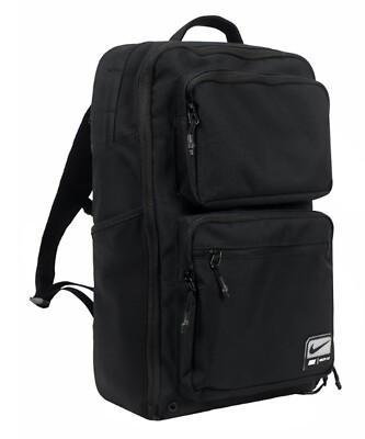 Nike UTILITY Speed Backpack Black Athletic Running Training GYM