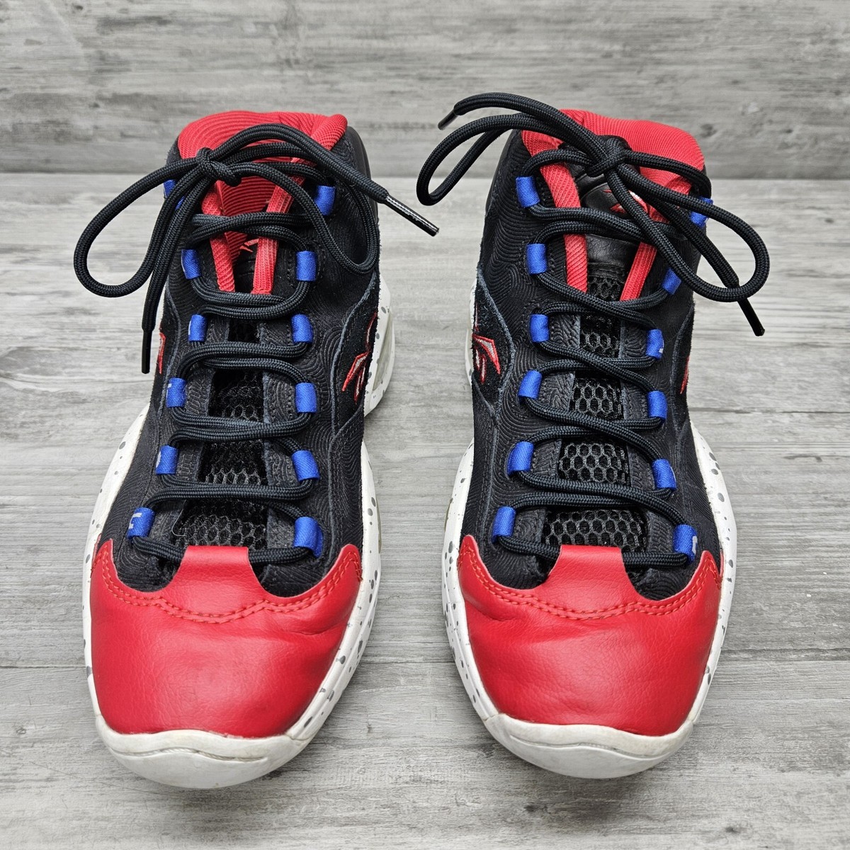 Reebok Question Mid “First Ballot” Black/Red/Blue/White Iverson