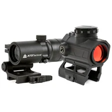 AT3™ ALPHA + 4xRDM Red Dot Kit - Includes Red Dot Sight & 4x Magnifier