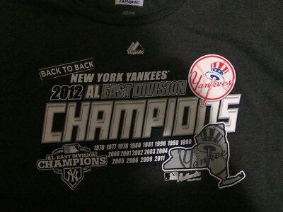Men's New York Yankees 2012 AL East Division Champions Shirt (XXL