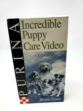 Purina Incredible Puppy Care Video (VHS Tape)