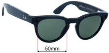 SFx Replacement Sunglass Lenses fits Ray Ban RW4009 Meta Headliner - 50mm Wide