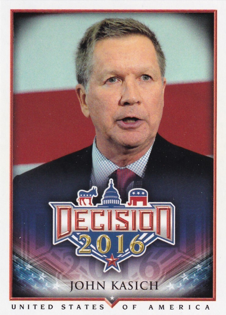 2016 Decision #13 John Kasich- Party: Republican-OH