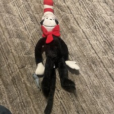 Vintage 1983 Coleco Dr. Seuss Cat In The Hat 25" Plush Stuffed Animal Toy