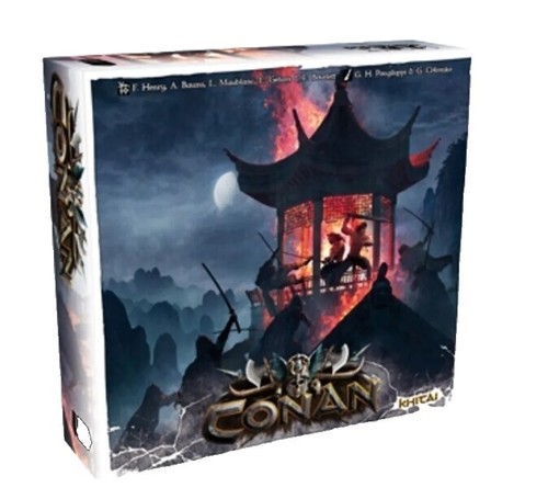 Lot De Miniatures Stretch Goals Du Jeu De Société Conan (Monolith) - Occasion Comme Neuve
