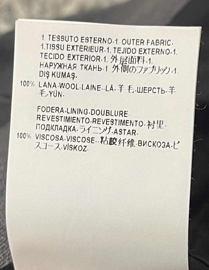 Versace Collection Gray 100% Wool 2-Button Classi… - image 12