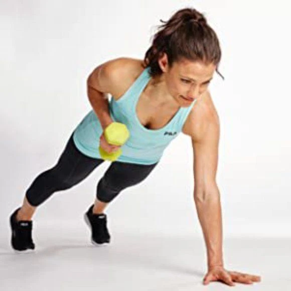 Mancuerna de neopreno Fila, negra - 10 libras, paquete de 2 nuevas con etiquetas Foto 4 de 4