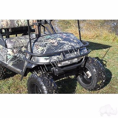 E-Z-GO Medalist/TXT Black Steel Front Brush Guard 1996-2013 Golf Cart