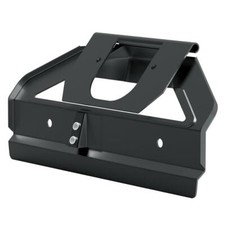 1966-1977 Ford Bronco Rear License Plate Bracket For Tailgate Black Steel