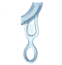 Brilliant Baby  s 1st Toothbrush Teether - Premium Silicone First Toothbrush