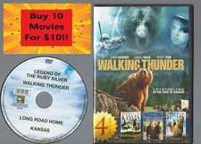 (4) Movies Kansas Walking Thunder Long Road Home ++ (DVD) Disc & Cover Art Only
