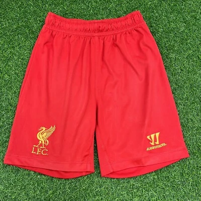 Liverpool Home Football Shorts 2014/15 Children’s M.Boys Warrior Box 1 - Image 1 of 4