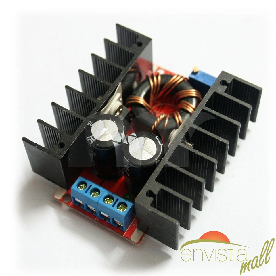 150W DC-DC Boost Converter 10-32V In to 12-35V Out 6A Step Up Voltage Charger US - Image 2 of 4
