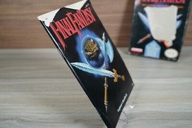 Final Fantasy COMPLETE in box Nintendo NES - TESTED - Missing Map w/ Protector!