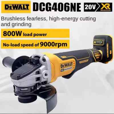 Dewalts DCG406 20V Angle Grinder 125 Brushless 9000RPM- Bare Tool