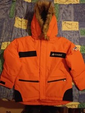 Ponant Polar Exploration Hi Vis Winter Parka Jacket Insulated Thermal Hood