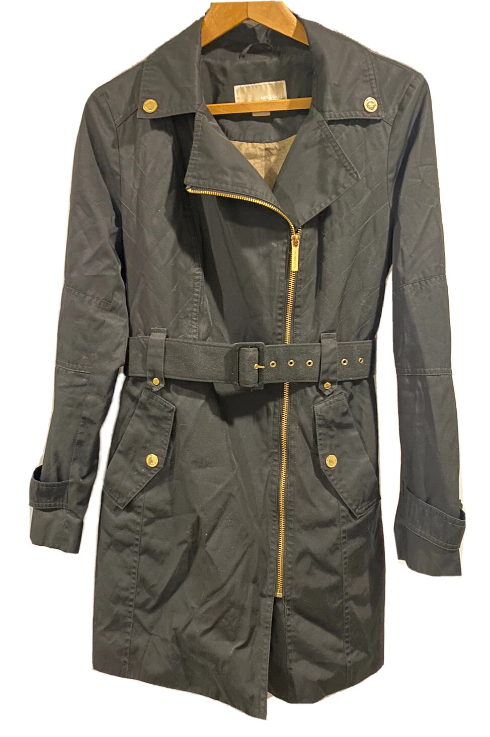 Michael Kors Pavone Cotone Poliestere Zip Nero