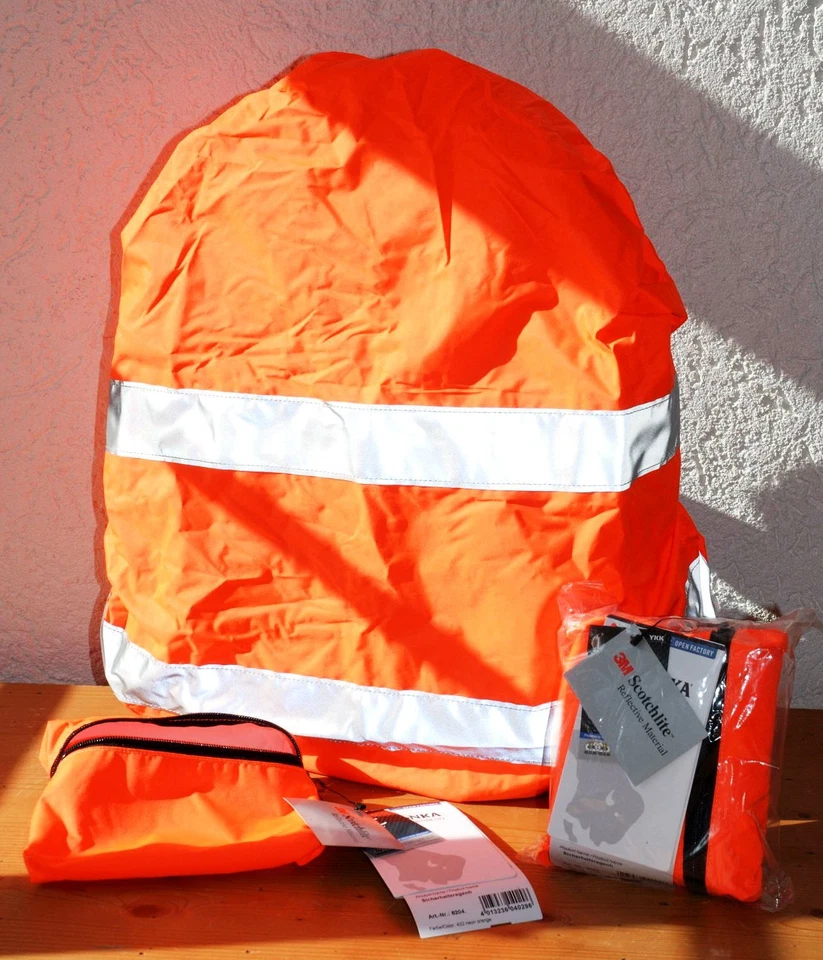 SICHERHEITS-REGENHÜLLE für alle Ausführungen von Lokführer-Rucksäcken