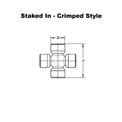 Staked Universal Joint 0.868x2.429