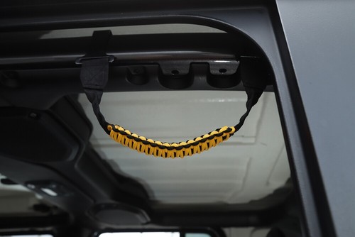 Roof Roll Bar Grab Handle Grip For Jeep Wrangler JL JT 2018+ Yellow Accessories - Imagen 4 de 9