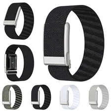 For Whoop 5.0/5.0 MG Nylon Sport Elastic Loop Adjustable Bracelet Strap Band 