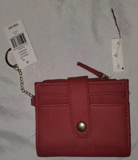 Red Wallet Coin Purse Rosetti Wallet NEW See Photos