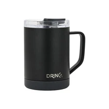 Drinco 16oz Stainless Steel Sip Mug Vacuum Double Wall Insulated Coffee