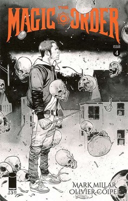 Magic Order, The #4B VF/NM; Image | Mark Millar B&W Variant - we combine shippin