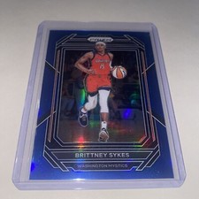 2023 Panini PRIZM WNBA 46/175 Blue Prizm BRITTNEY SYKES Washington Mystics