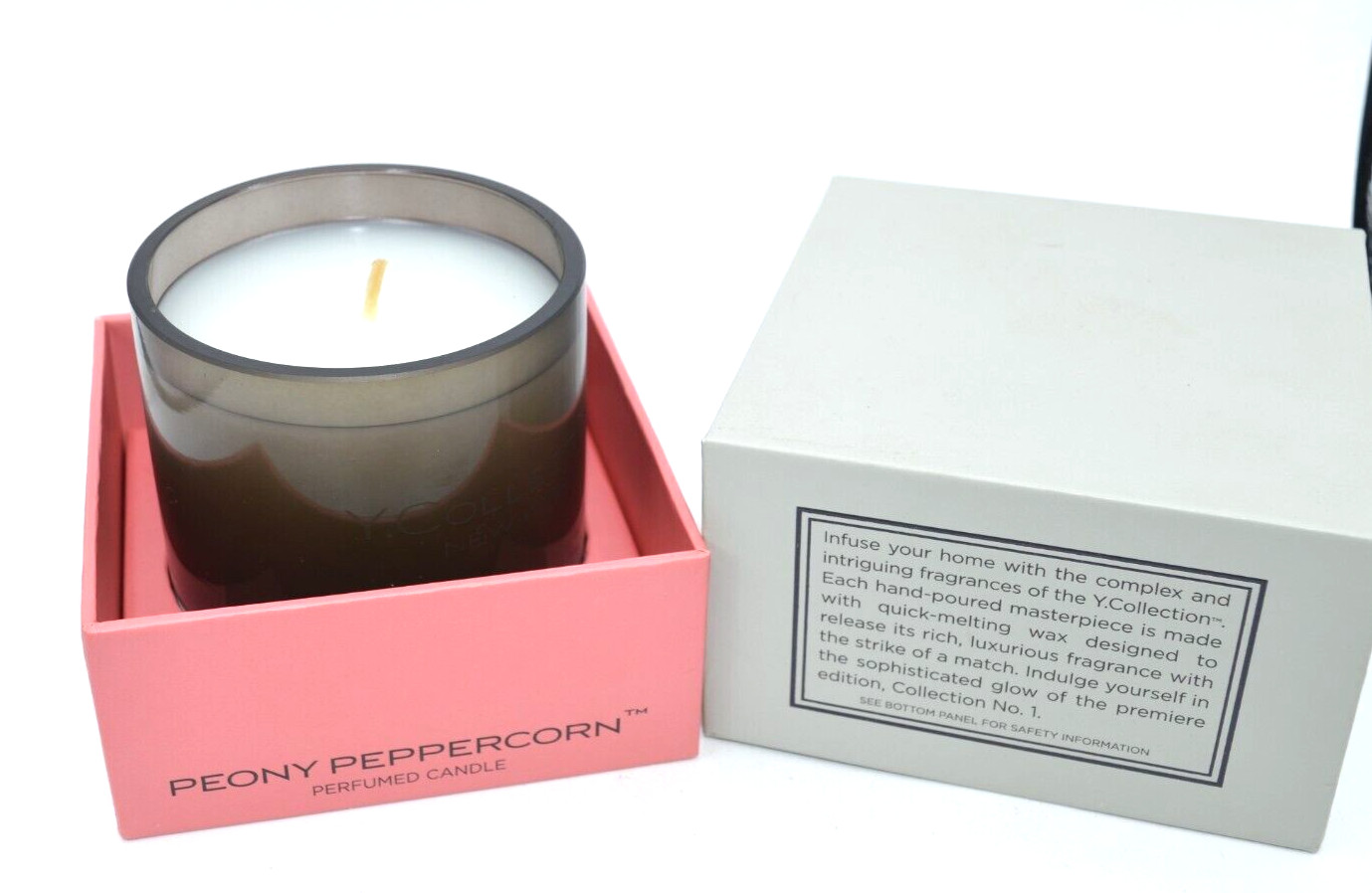 Yankee Candle Peony Peppercorn Y. Collection No. 1 Luxury Perfume scent Boxed